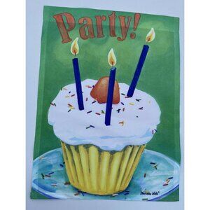 Toland By Design Garden Art Flag 11” x‎ 14.5” Party